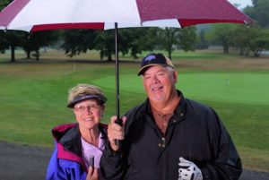 Fred and Judy Jahnke active living couple with the NuStep recumbent cross trainer