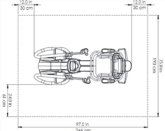T6PRO Space Requirements T6PRO Space Requirements