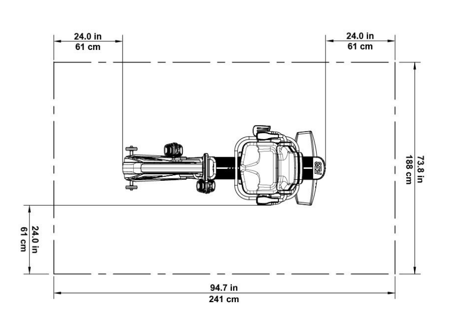 RB8PRO Space Requirements