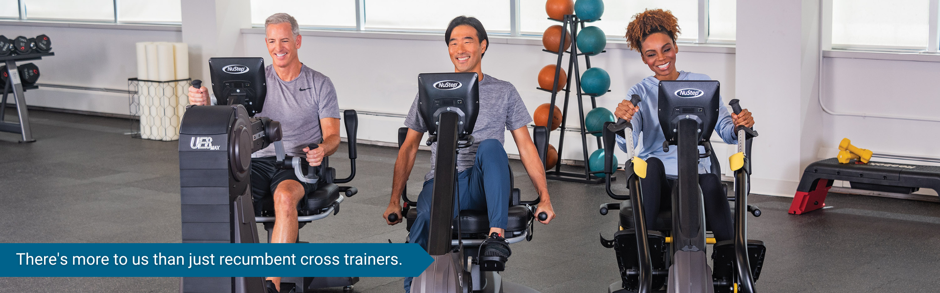 There's More To NuStep Than Recumbent Cross Trainer