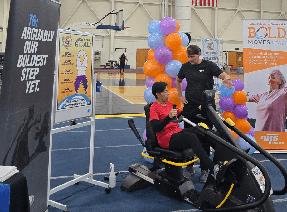 Pump it for Parkinsons 2026 NuStep T6